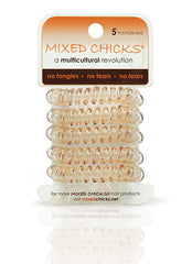 Mixed Chicks Curly Hair Band Light Amber