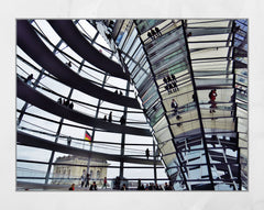 Berlin Photography Print Reichstag Dome Poster