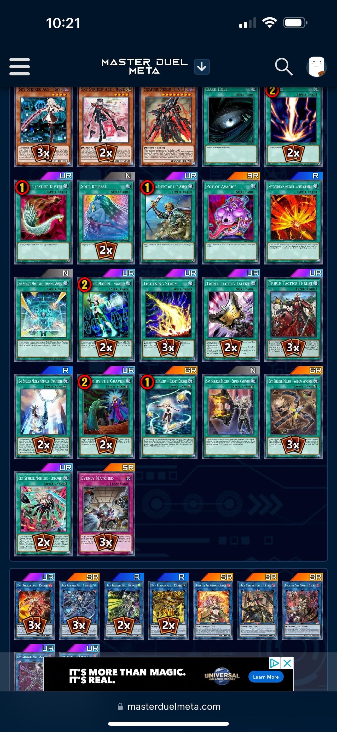 Im thinking of building a sky striker deck and i was wondering how does it fair with all these hand traps going around. : r/YuGiOhMasterDuel