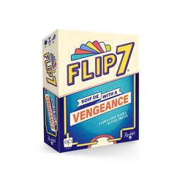 Boîte du jeu de société Flip 7 : Vengeance – Jeu autonome | Personne n'est à l'abri - 2-20 joueurs, 30 min, 8 ans+