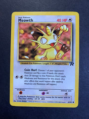 Meowth - 62/82 Team Rocket Set