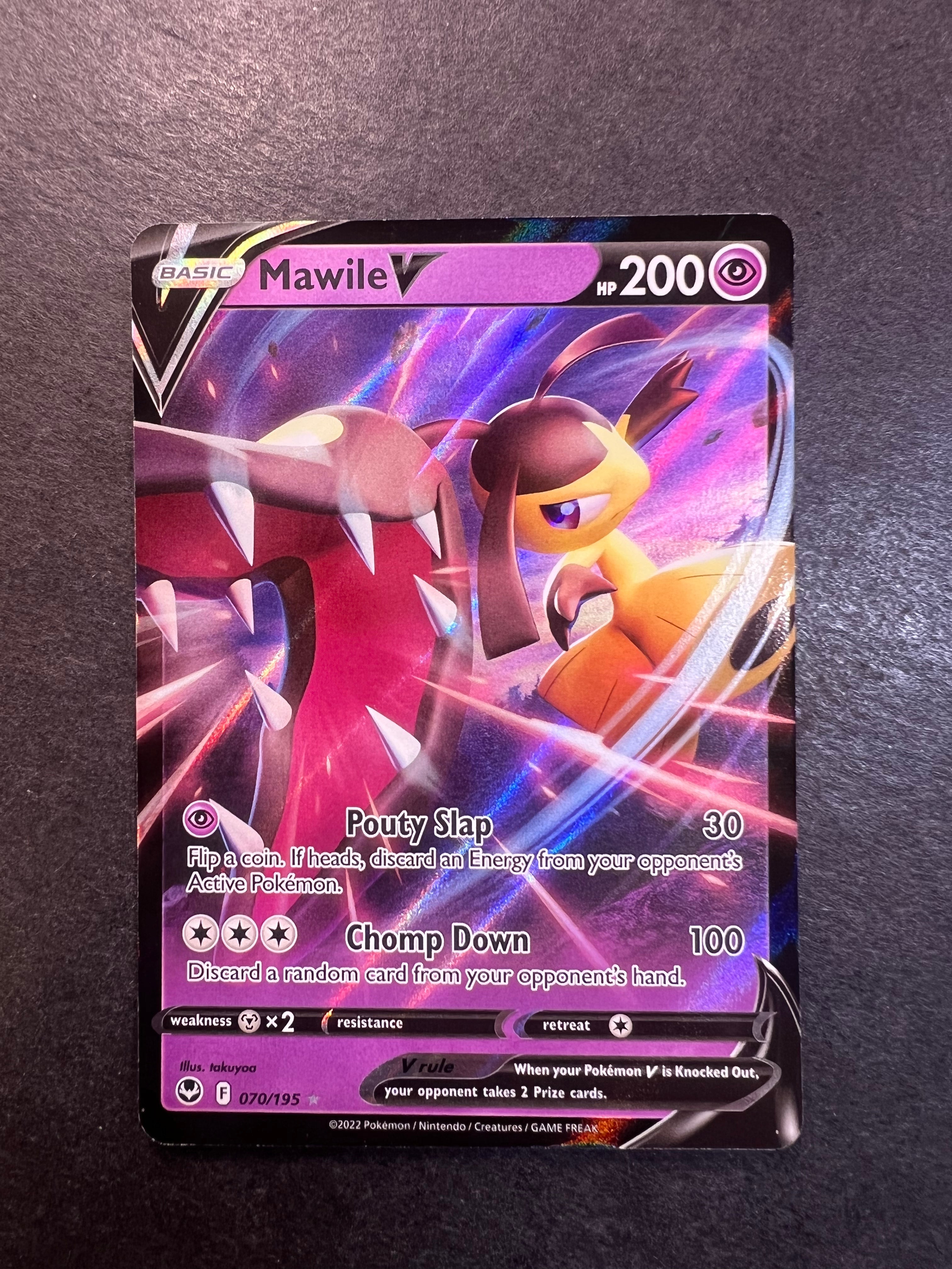 Mawile V - 070/195 Ultra Rare - Silver Tempest