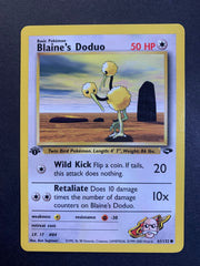 Blaine’s Doduo 1st Edition - 61/132 Gym Challenge