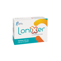 CLONIXINATO DE LISINA LONIXER C/10 TAB. 125 MG.