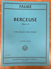 Faure (Morganstern): Berceuse, opus 16 (cello and piano) IMC