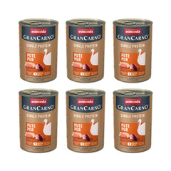 Pakiet Animonda GranCarno Single Protein Indyk 6 x 400 g