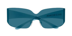 Balenciaga BB0421S unisex Blue Shield Sunglasses