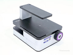 iolight Compact Cell Imager portable inverted microscope front view showing housing and indicator lights