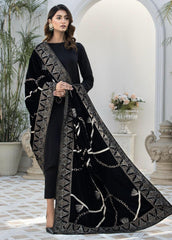 Resham Ghar Velvet Shawls RGVS-01 - Winter Shawls