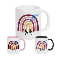 Keramik Tasse mit Namen | Motiv 4 | Nelly - Druckerino
