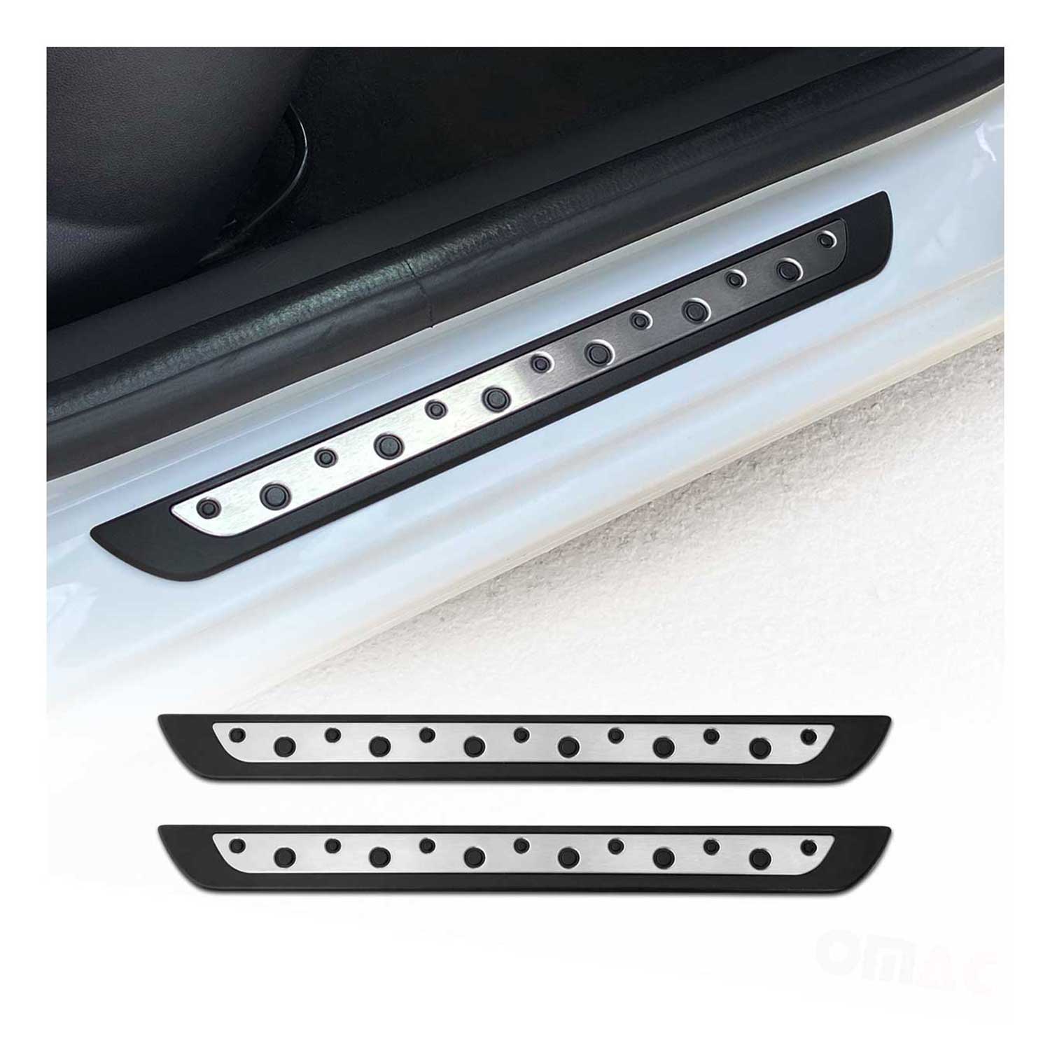 Einstiegsleisten Türschweller für Hyundai ix20 2010-2015 Chrom Kunststoff 2x