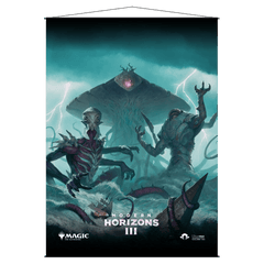 Modern Horizons 3 Eldrazi Storm Wall Scroll for Magic: The Gathering - E - 38424 - Ultra PRO International - Ultra PRO International