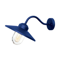 Latarnia naścienna Klampenborg - 1 źródło światła - Granatowa, Elstead Lighting - ePlafoniera