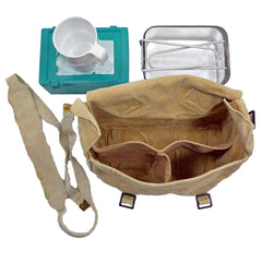 Original British Army 5L Rucksack Bag Shoulder Strap Military Surplus Khaki - GoMilitar