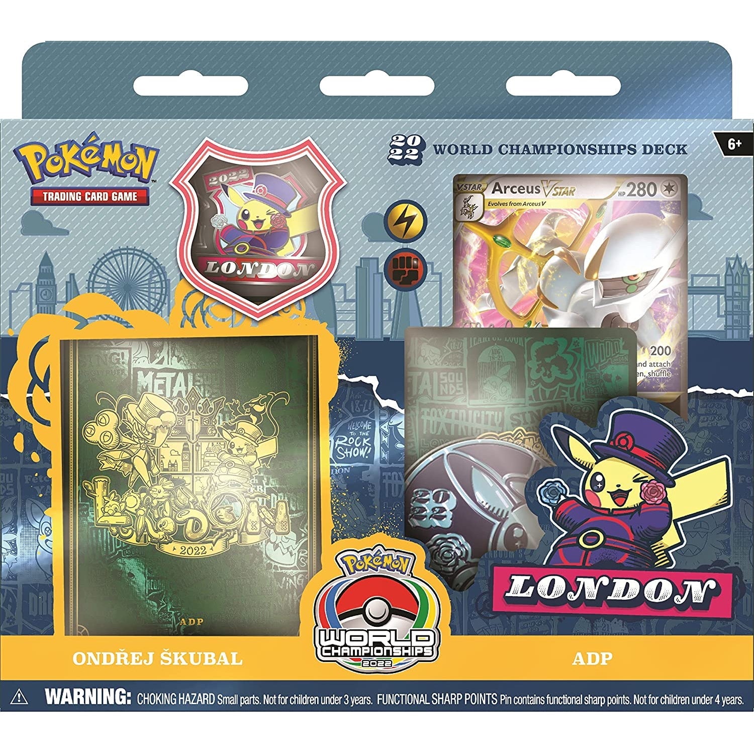 Pokemon TCG: 2022 Pokemon World Championships Deck - Ondrej Skubal, ADP Card Game Pokemon