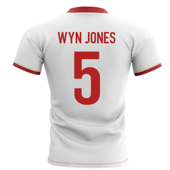 2024-2025 Wales Flag Concept Rugby Shirt (Wyn Jones 5) Product - Hero Shirts Airo Sportswear