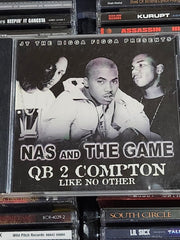 Nas and The Game – QB 2 Compton CD JT The Bigga Figga Rare HTF OOP