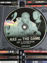 Nas and The Game – QB 2 Compton CD JT The Bigga Figga Rare HTF OOP