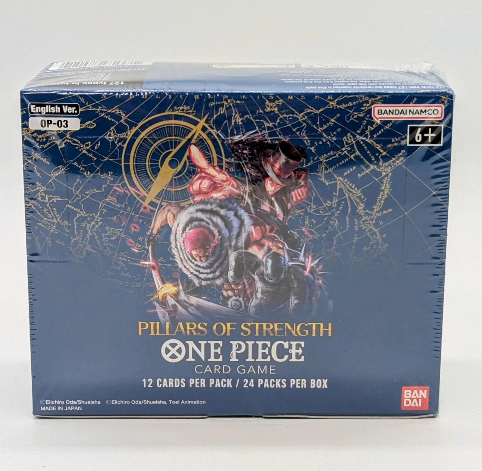 Bandai One Piece CCG Pillars of Strength Booster Box - 24 Packs