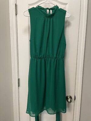 NWOT Women’s Green New York & Company Cocktail Dress Size Large