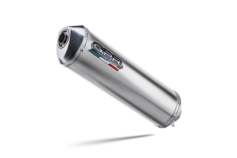 GPR Exhaust - SatInox Slip-On for Suzuki DRZ400 E - 2000 to 2007