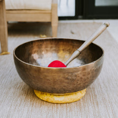 Singing Bowls World's Largest Moon Bowl - Standing Singing Bowl moonbowl980