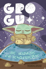 Star Wars The Mandalorian Grogu Cuteness Poster Star Wars