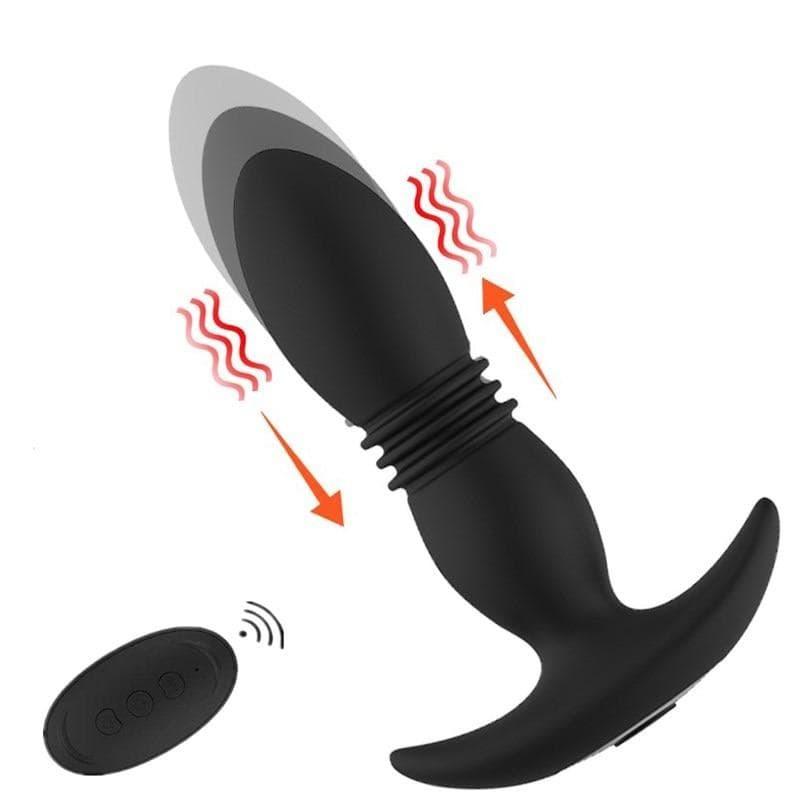 Stimulateur de Prostate wireless telescopic 7 mode