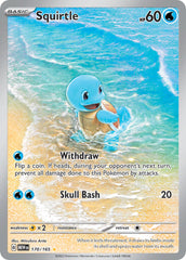 (170/165) Pokemon TCG 151 Single: Squirtle Illustration Rare