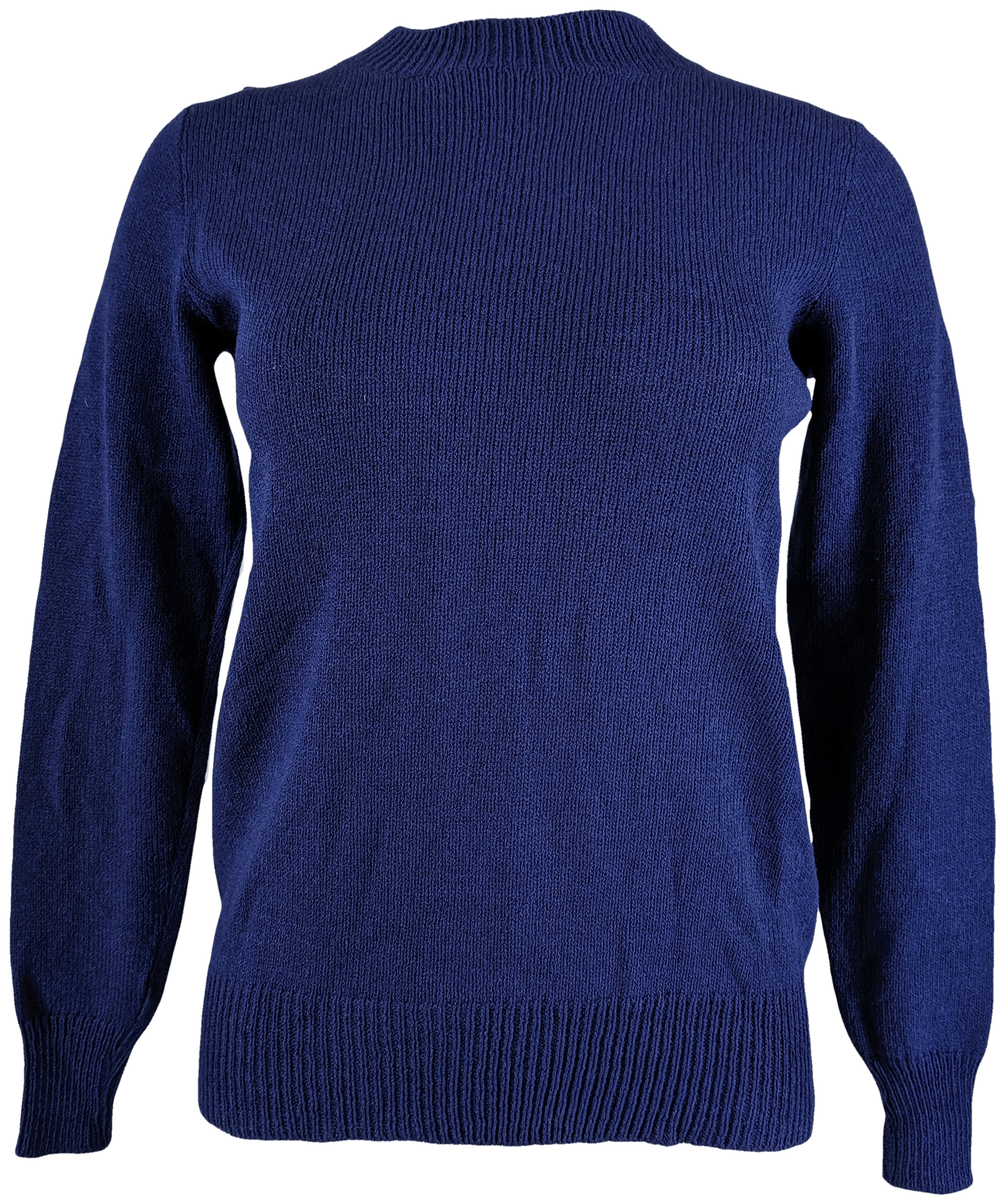 Colbalt Blue Crewneck Sweater by Adolfo