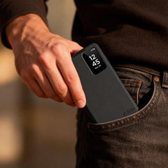 Handyhülle mit Klappe für Galaxy S26 Plus, Tech-Protect Smart Wallet, Schwarz