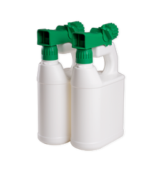 Two Green Spray Bottles