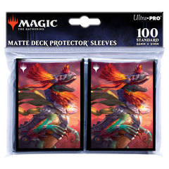 MTG: The Lost Caverns of Ixalan: Pantlaza, Sun Favored Card Sleeves (100)