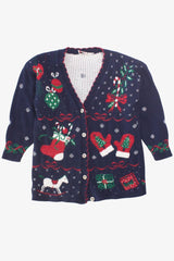 Blue Ugly Christmas Cardigan 58585