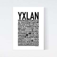 Yxlan Text Poster