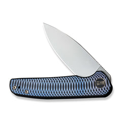 WE Knife Co., Ltd™ Shakan Frame Lock WE20052C-1 Blue 6AL4V Titanium CPM 20CV Stainless Steel Pocket Knife