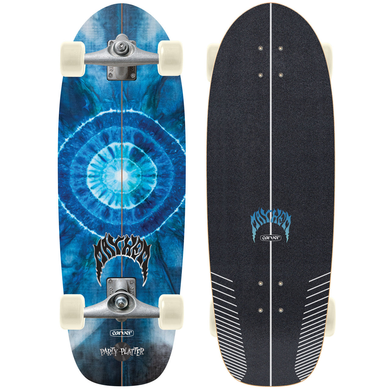 Carver CX Raw Lost Party Platter 28" Surfskate Complete