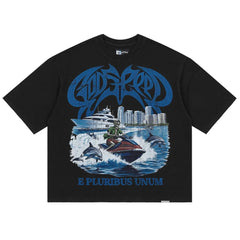 Godspeed GMYC Wave Runner T-Shirt (Black)