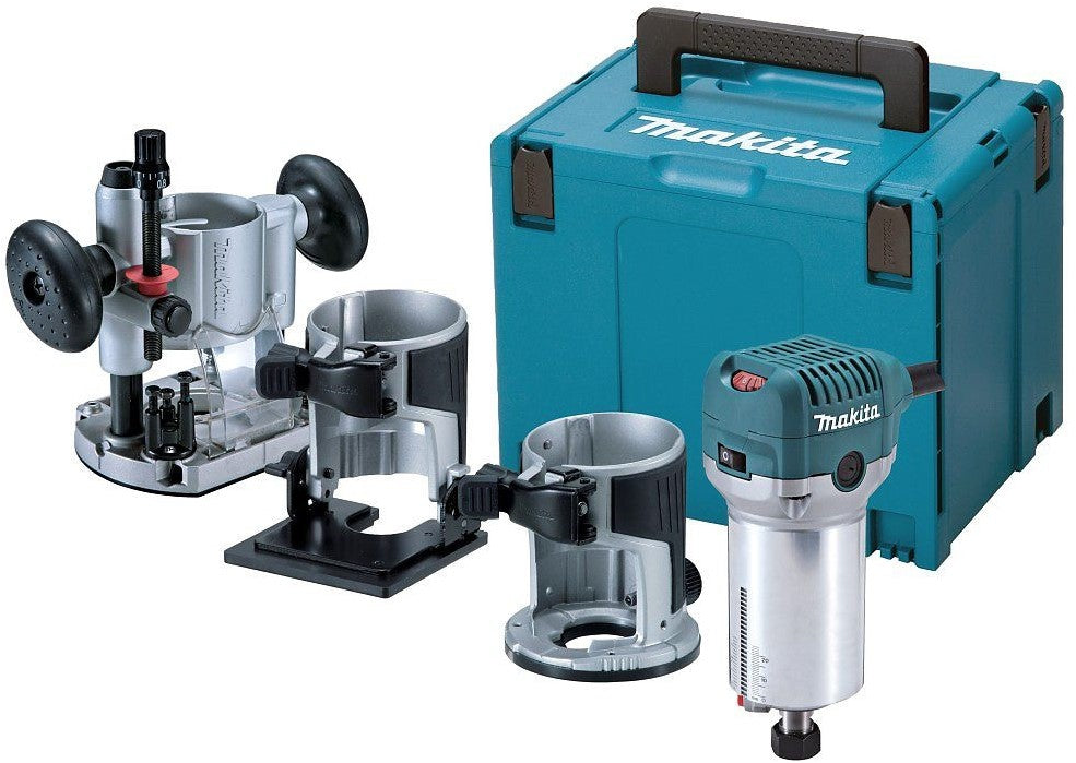Makita RT0700CX2J Boven- en Kantenfrees in Mbox