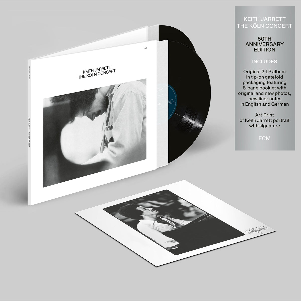 Keith Jarrett - The Köln Concert 50th Anniversary - Double Vinyle