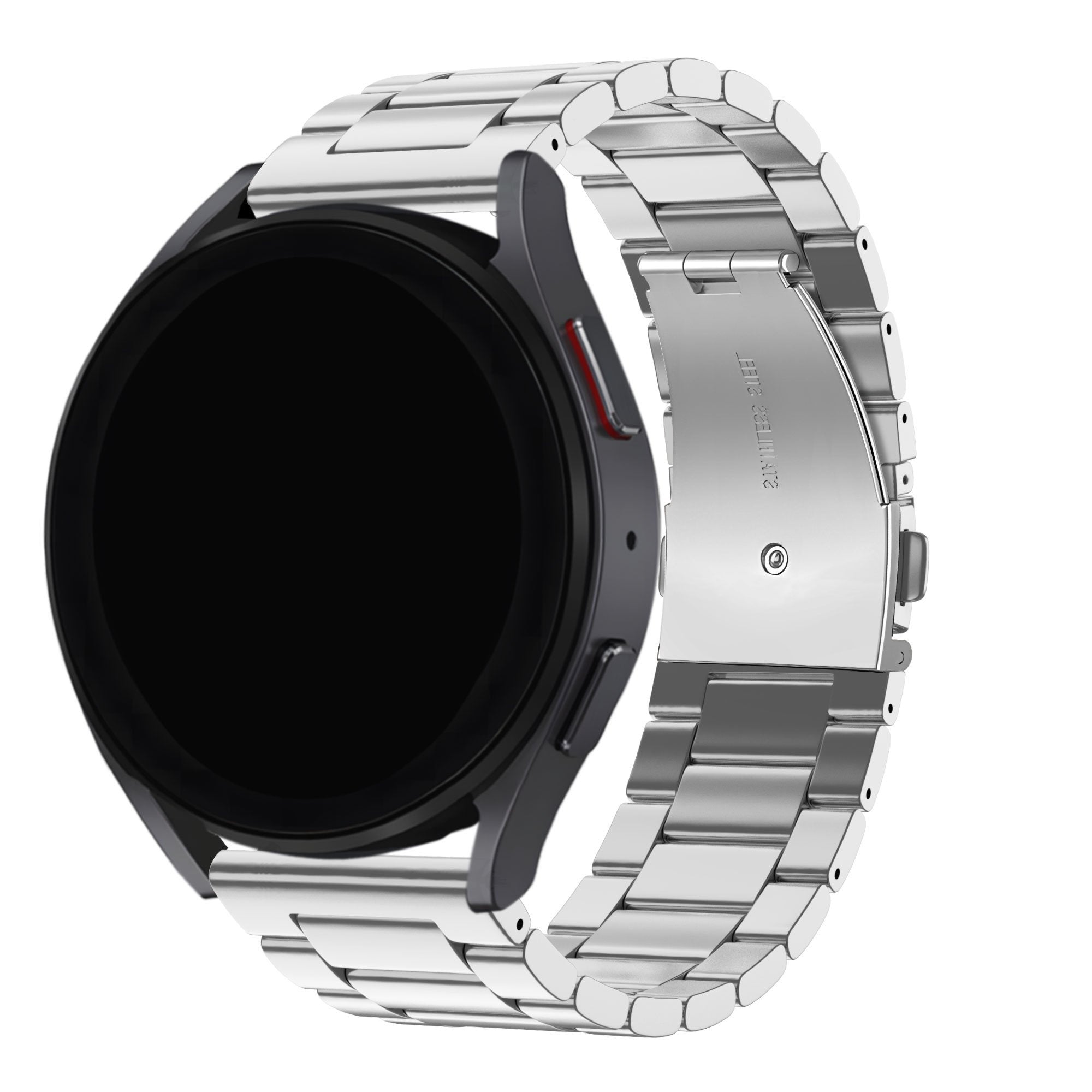 BALR Huawei Watch GT 3 42mm Stahl Gliederarmband (Silber)