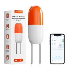 Lumary Wireless WiFi Moisture/Temperature Soil Meter