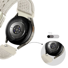 Bandz Garmin Vivomove 3s Vintage Nylonarmband (Polarstern)
