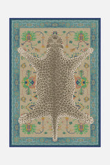 Leopard Bunt Teppich - Teppana