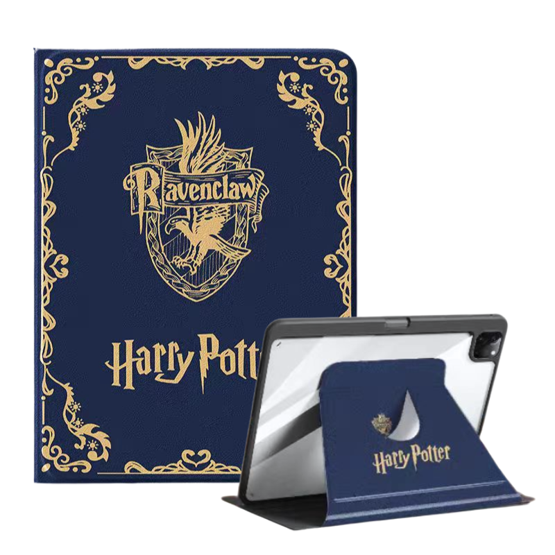 [With Card Slot] Apple iPad Pro 12.9-inch 3rd/4/5/6th Gen (2018/2020/2021/2022) Harry Potter Smart 360° Degree Rotate Stand Shockproof Flip Cover Case - i-Station Mobile Phone & Electronic Device Repair and Accessories