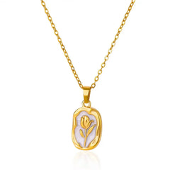 Rose Flower Necklace