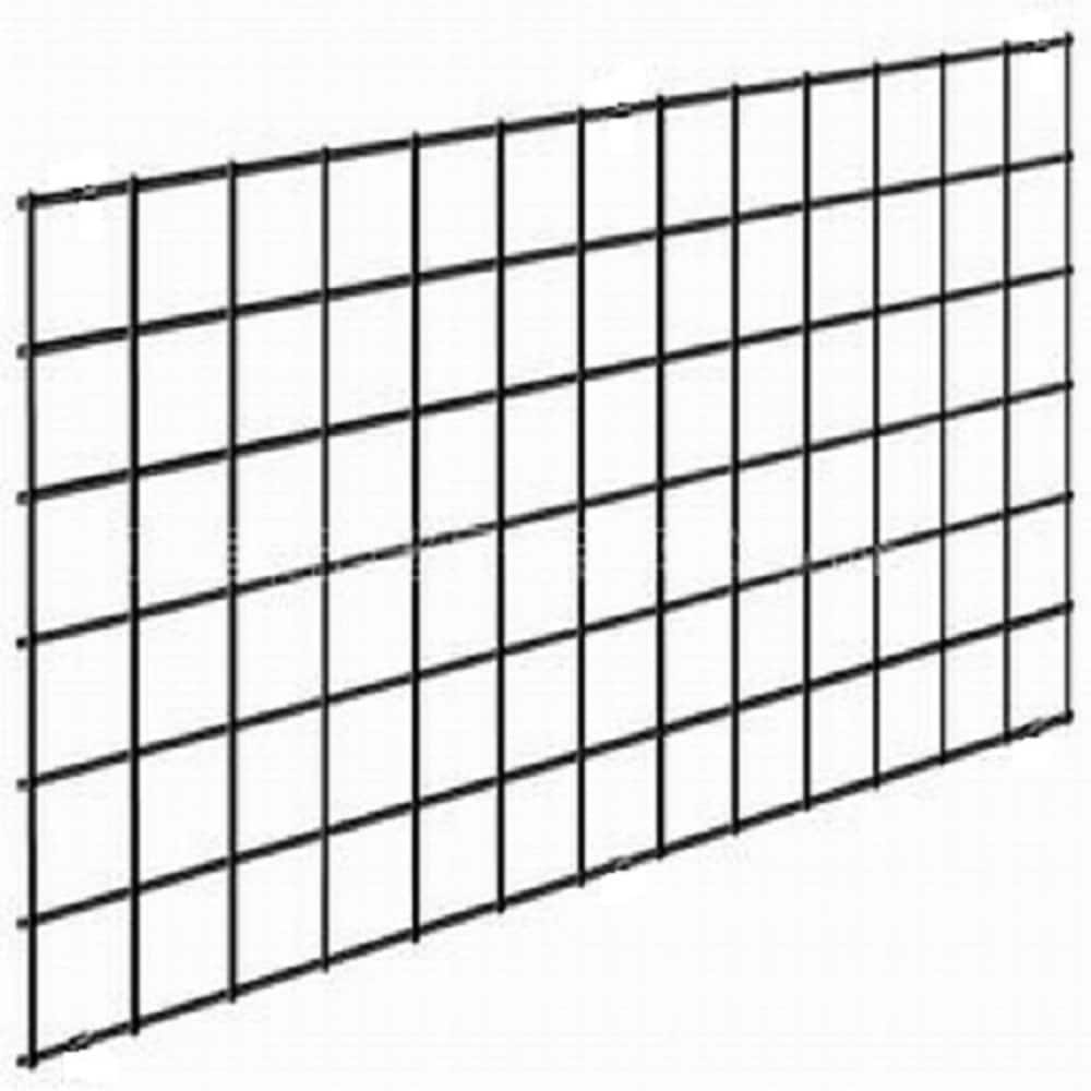 Wild Hog 2/5-in x 36-in x 72-in Black Metal Rectangular Railing Panel