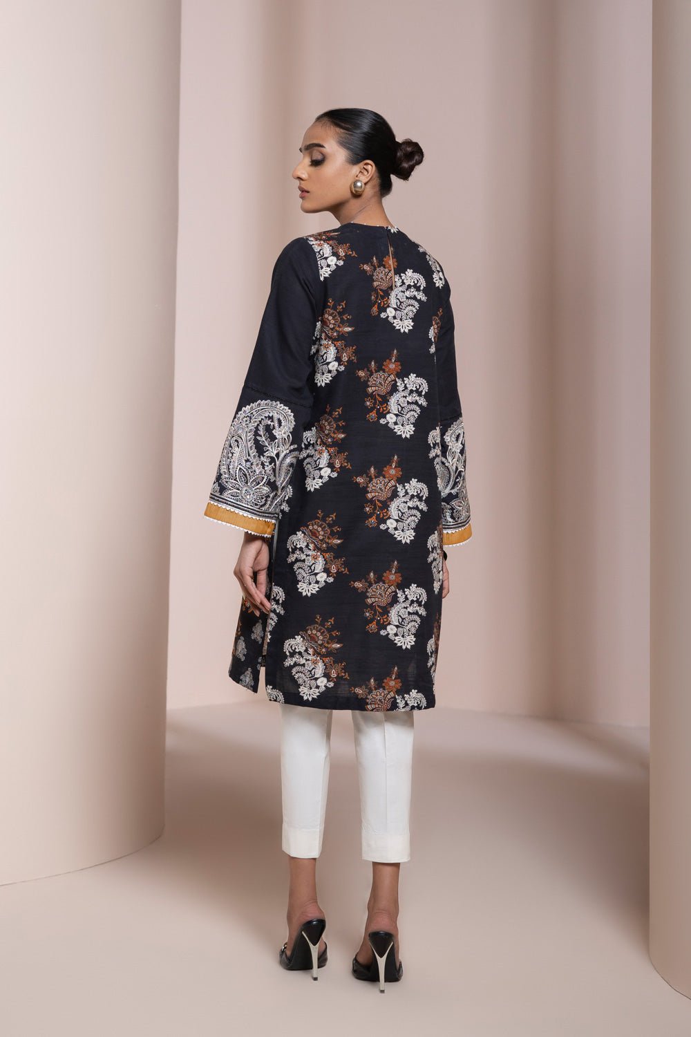 Sapphire- Embroidered Khaddar Shirt
