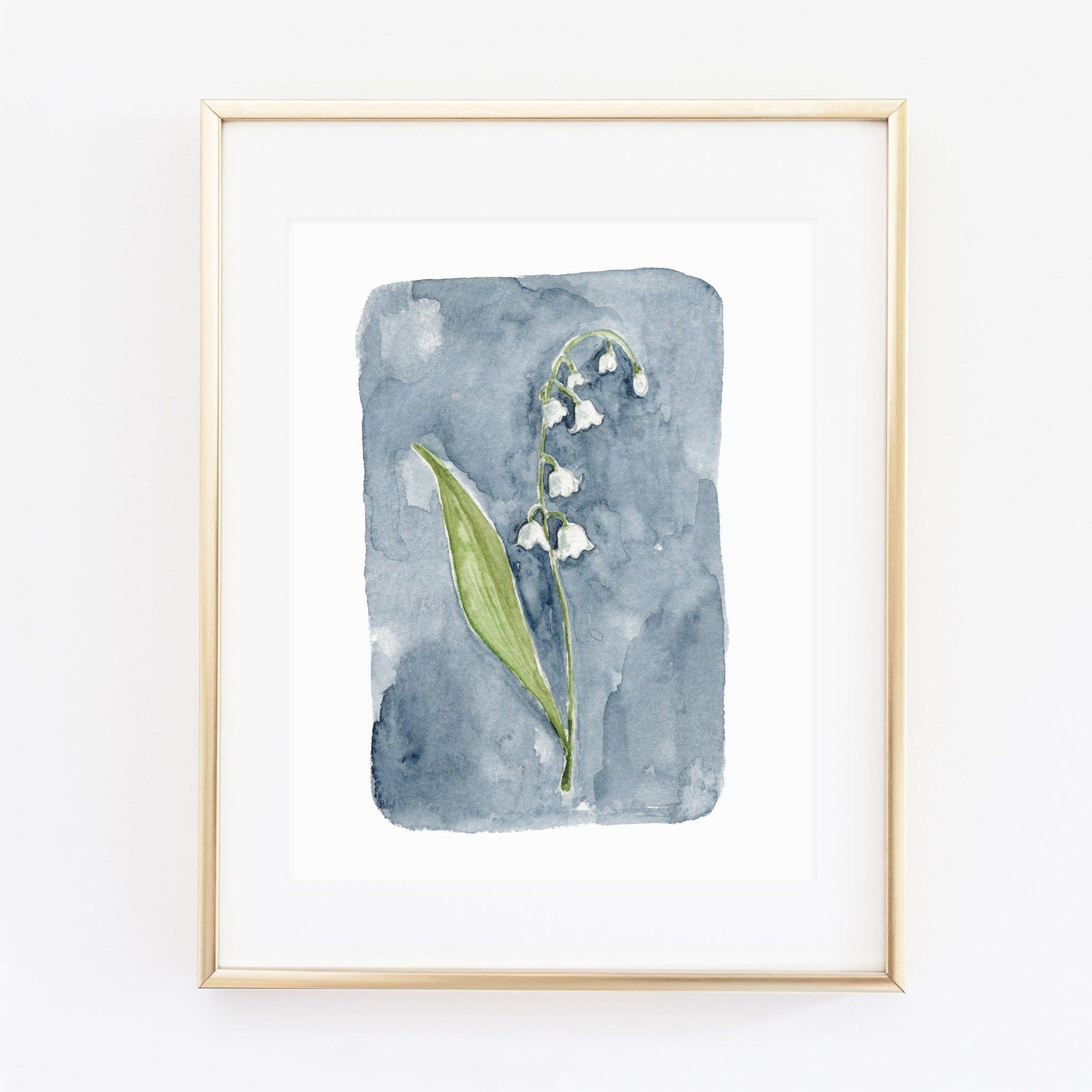 Lily of the valley art print
