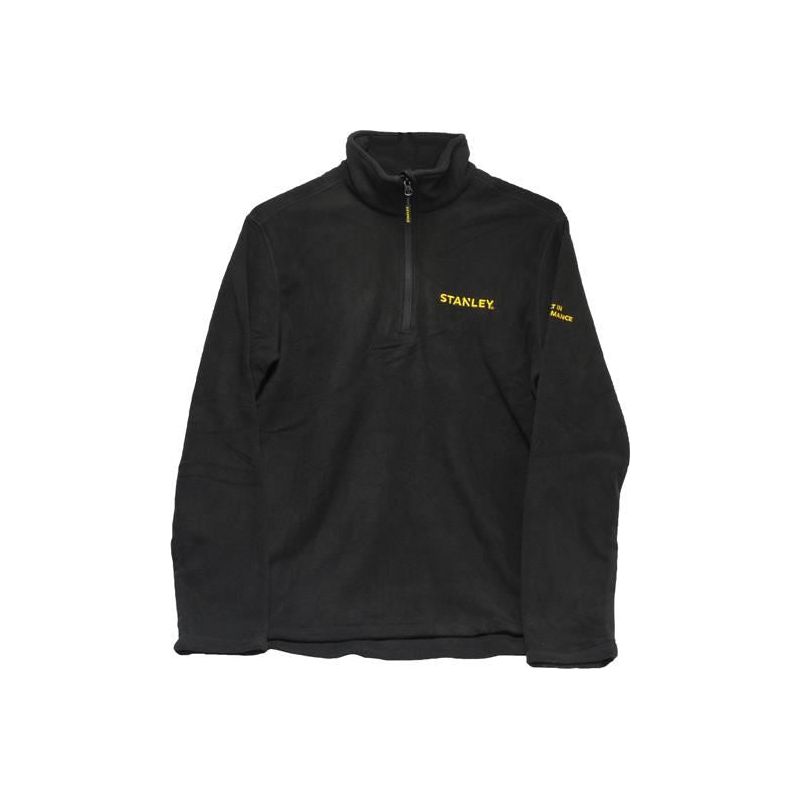 Stanley® Clothing Gadsden 1/4 Zip Micro Fleece Black - XL STANLEY® Clothing - Dynamic Drive